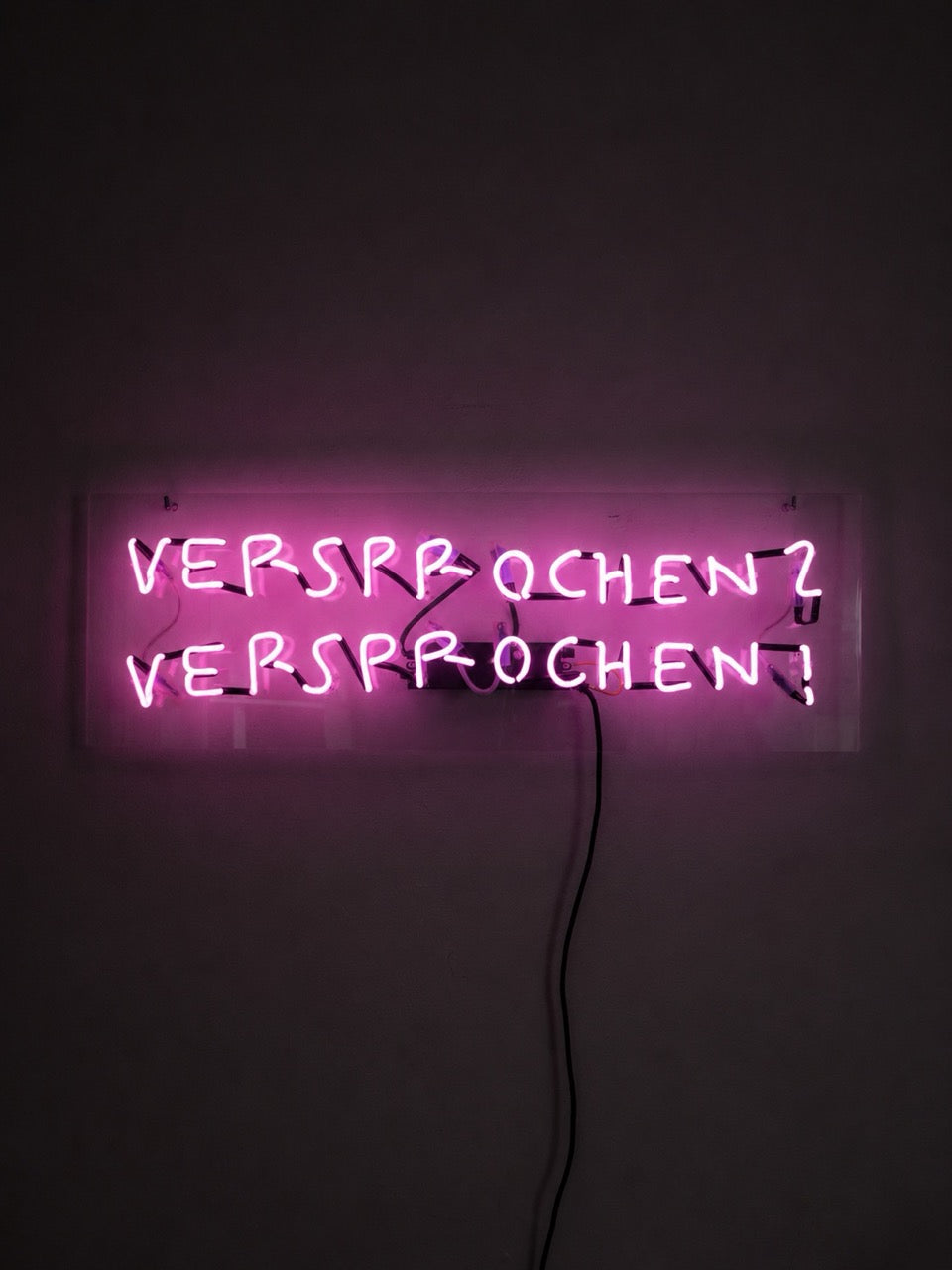 VERSPROCHEN? VERSPROCHEN! NEON - Limitiert auf 15 Stück