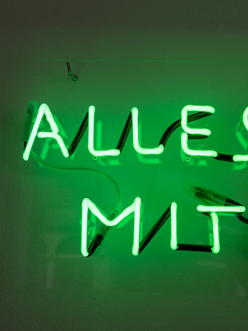 ALLES BEGINNT MIT UNS NEON - Limitiert auf 15 Stück