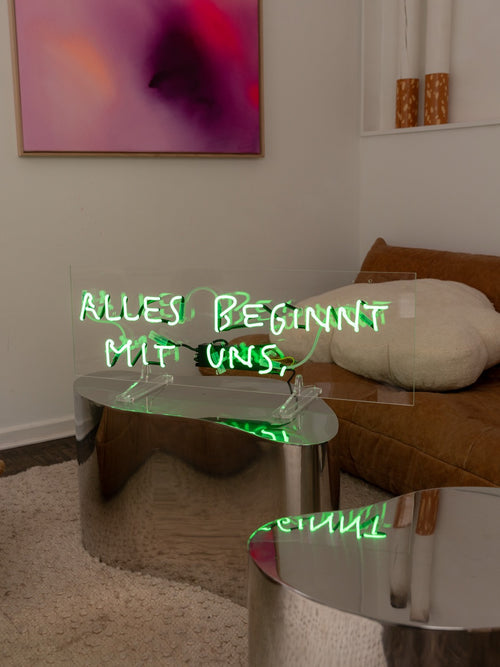ALLES BEGINNT MIT UNS NEON - Limitiert auf 15 Stück