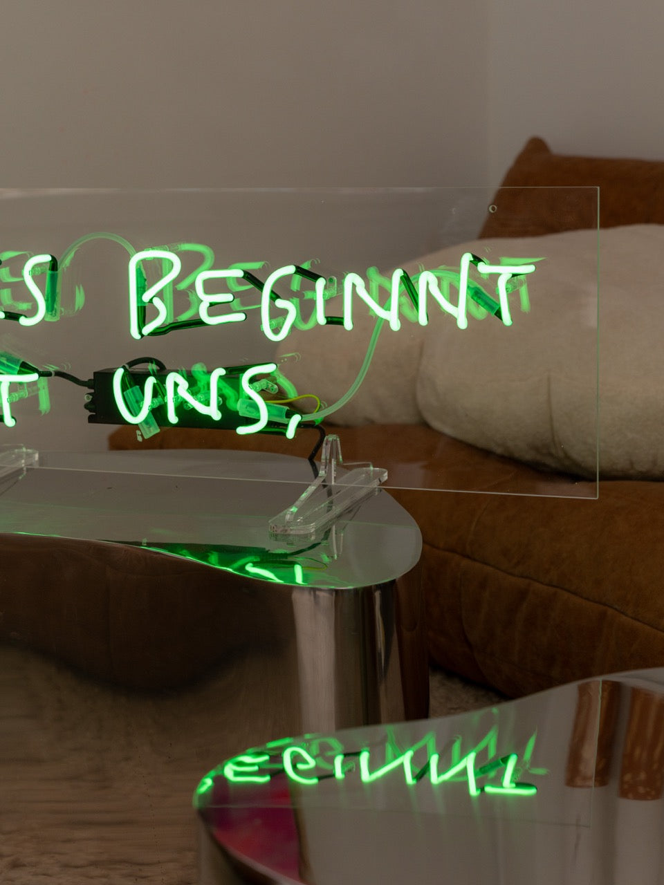 ALLES BEGINNT MIT UNS NEON - Limitiert auf 15 Stück