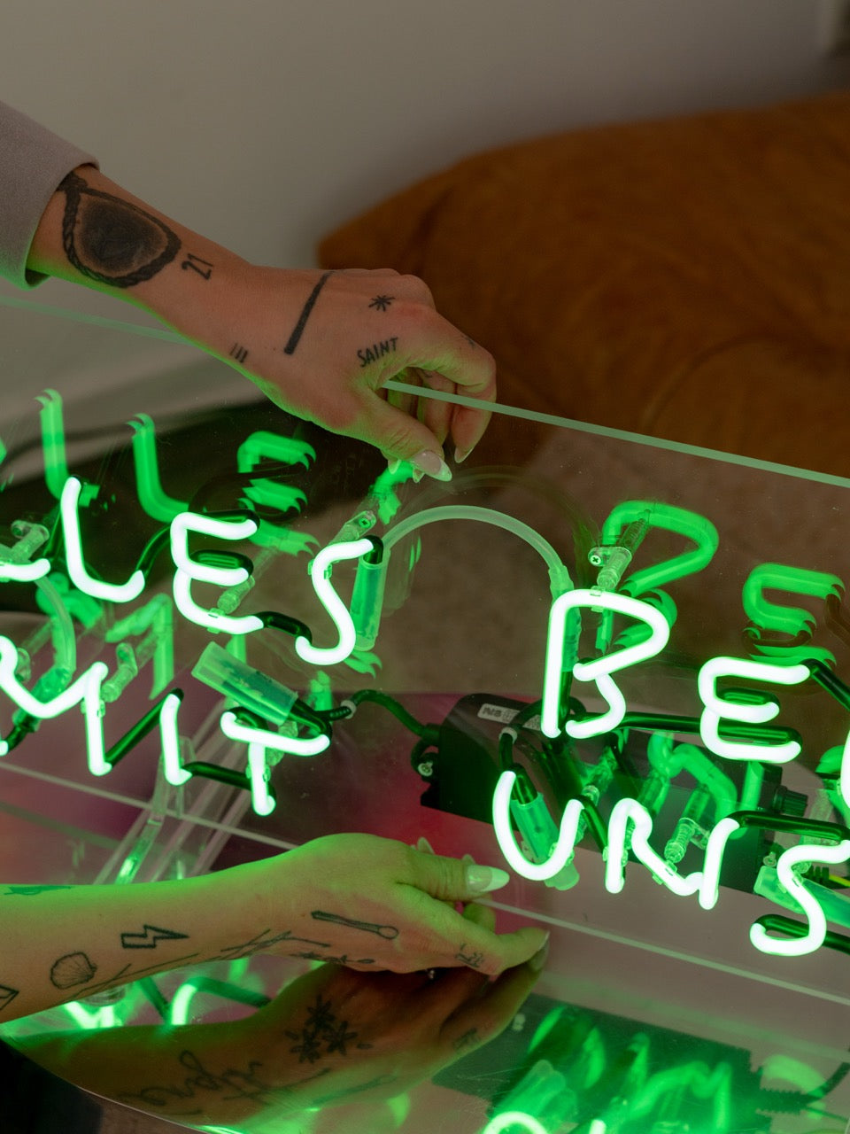 ALLES BEGINNT MIT UNS NEON - Limitiert auf 15 Stück