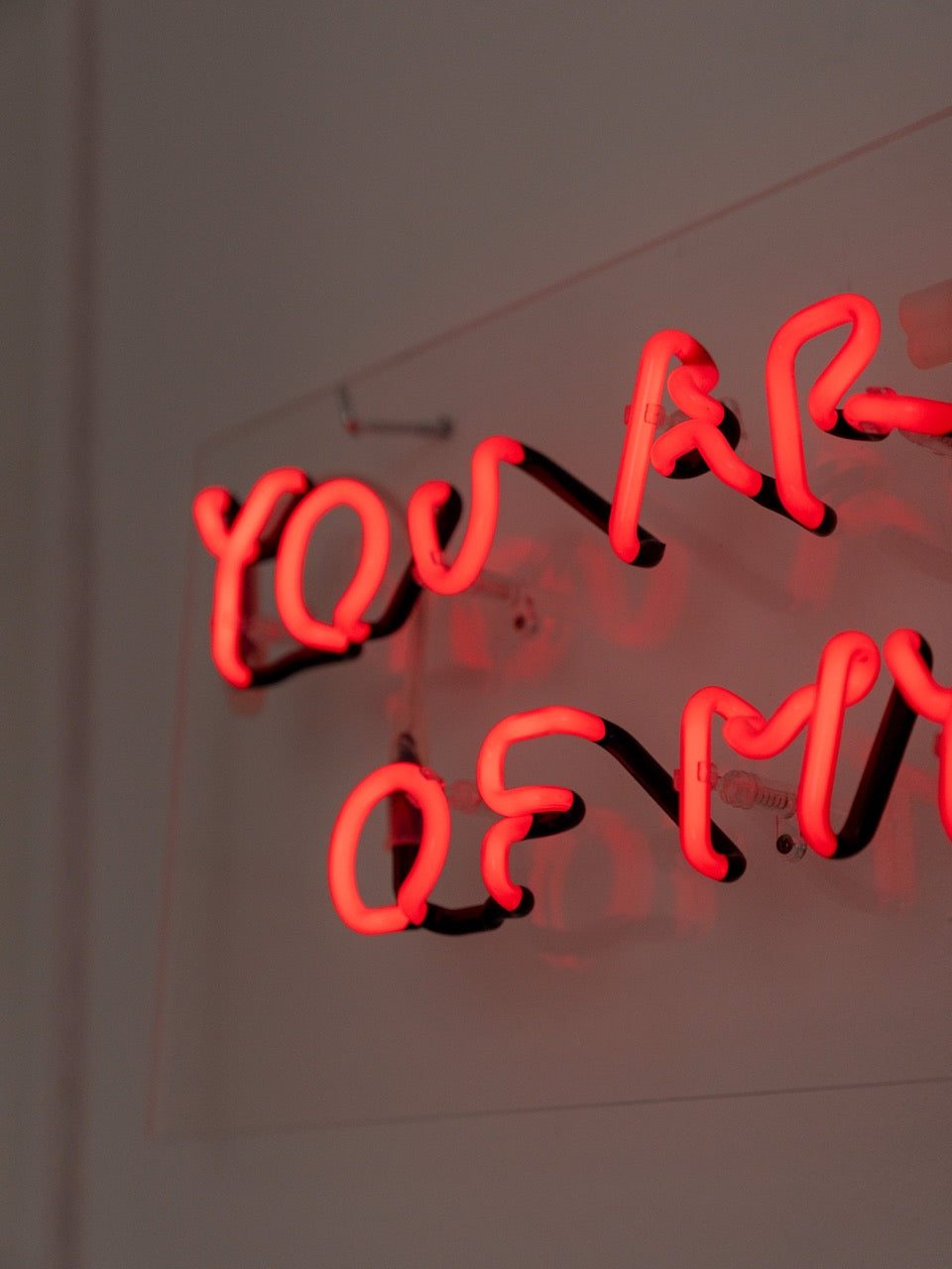 YOU ARE THE REST OF MY LIFE NEON - Limitiert auf 15 Stück