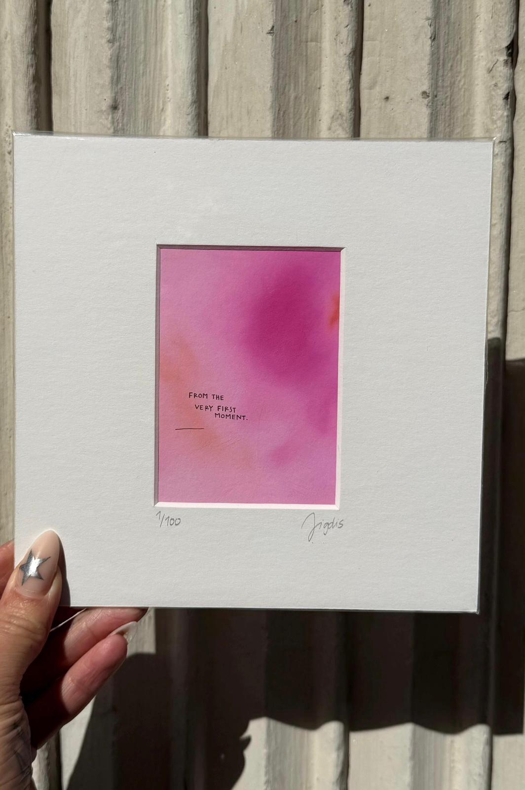 Mini Sammelprint - FROM THE VERY FIRST MOMENT - Limitiert auf 100x Stück