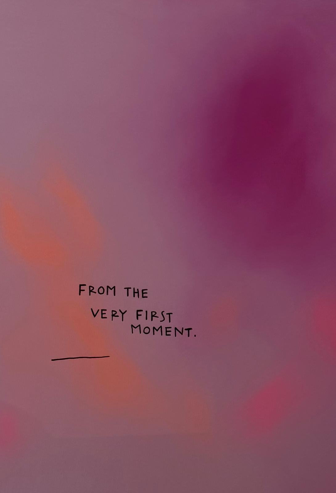 Mini Sammelprint - FROM THE VERY FIRST MOMENT - Limitiert auf 100x Stück
